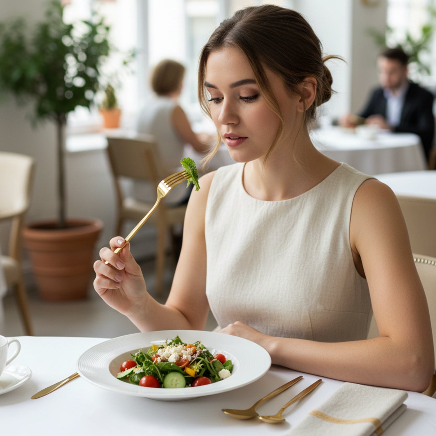 ALVENZA Stainless Steel Cutlery Set – Elegant Gold Finish for Dining & Gifts
