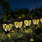 ALVENZA Solar Pathway Lights – Water-Ripple Garden Lighting | FitFuzion