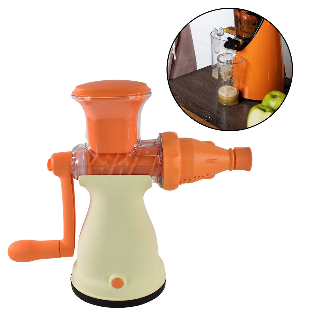 ALVENZA Manual Carrot Juicer – Heavy-Duty Vacuum Base for Easy Fresh Juice