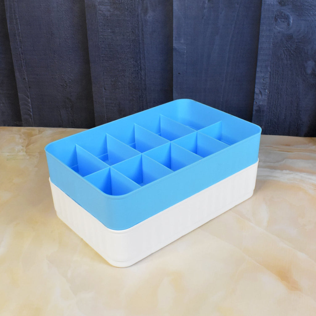 Drawer Organiser Set 10-Grid Storage for Socks & Underwear | Lunchie Bunchie - Detail View 6