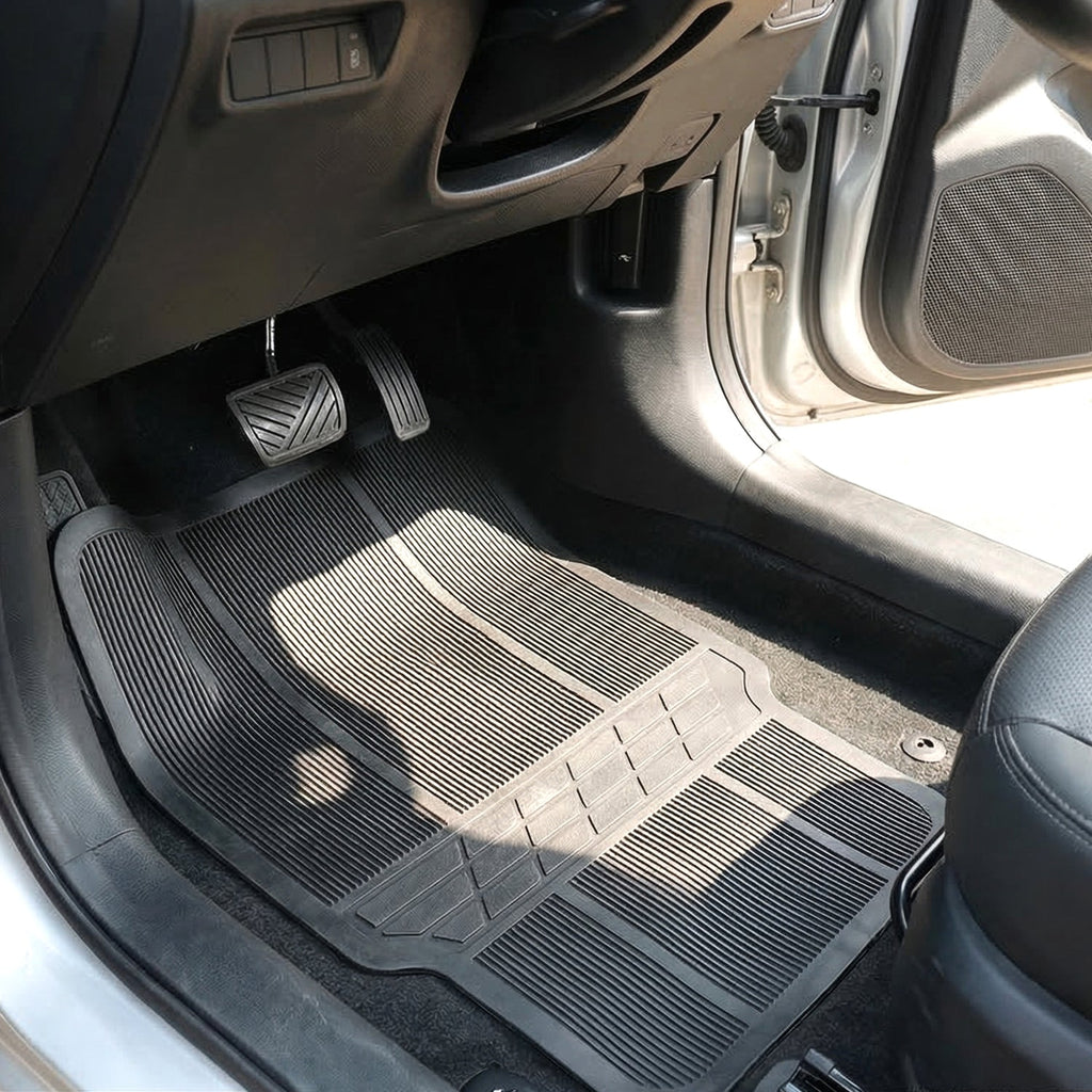 ALVENZA Universal Car Floor Mat Set – Heavy Duty Anti-Slip Interior Protection