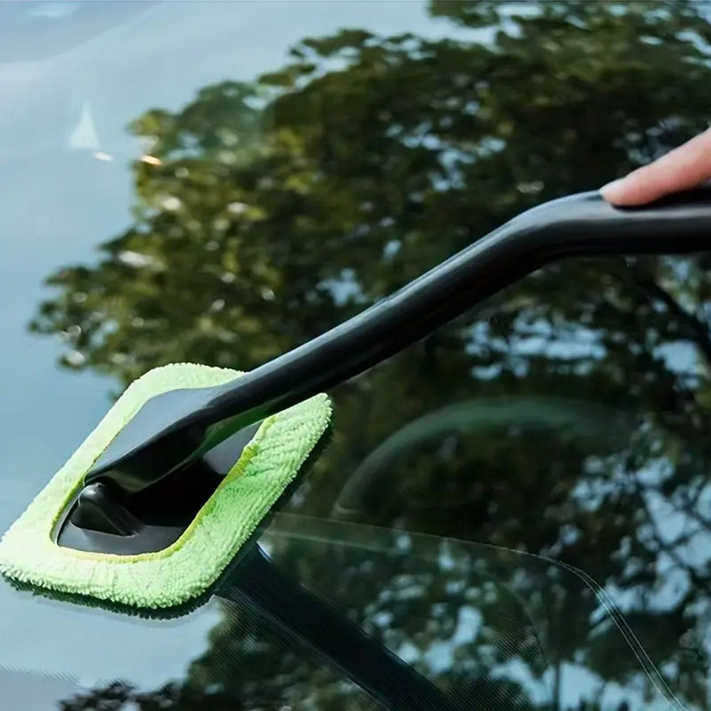 ALVENZA Car Windshield Cleaner – Microfiber Wiper for Streak-Free Shine | Velvet Wheels