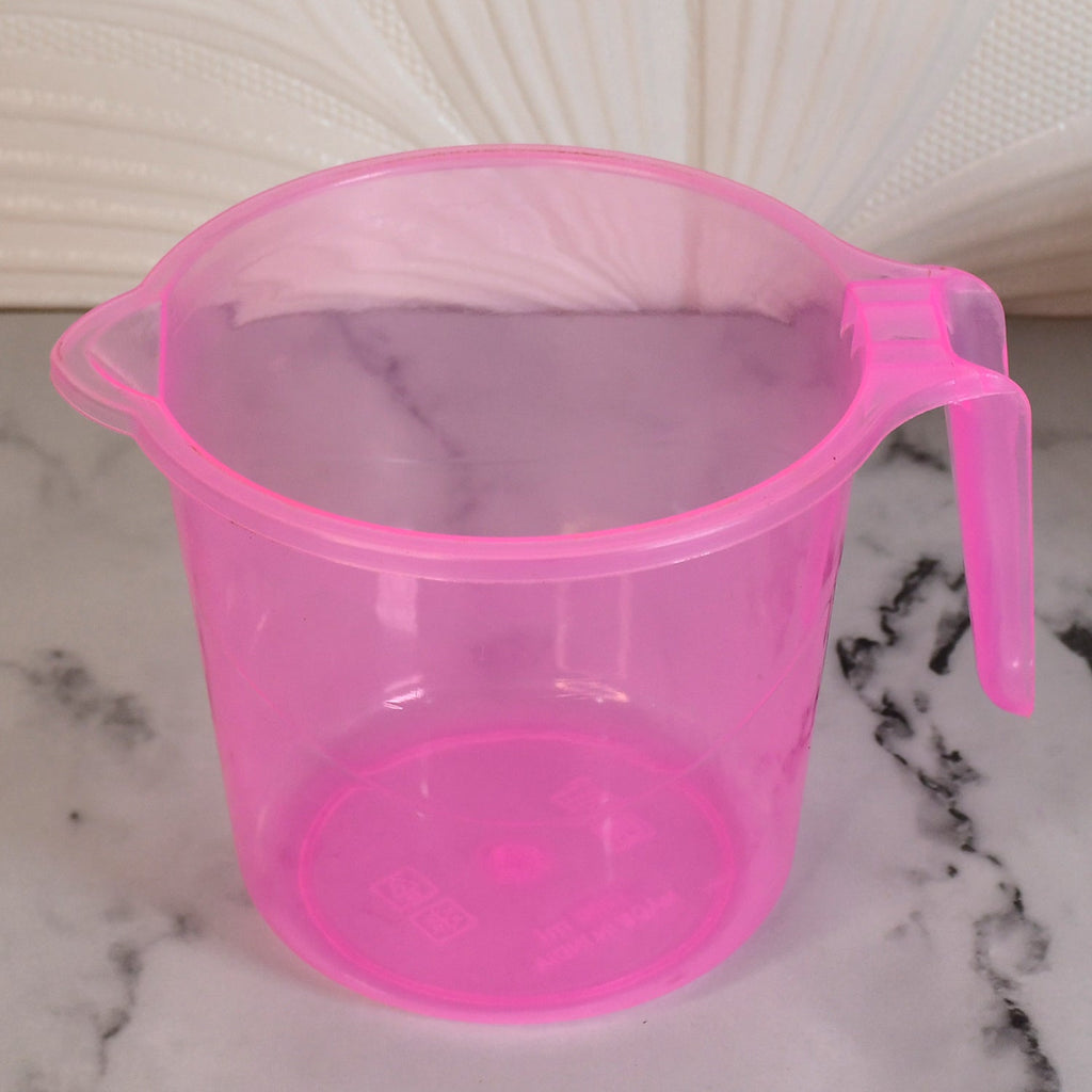 Bath Water Mug 1200ml Transparent Plastic for Bathroom | Bathora