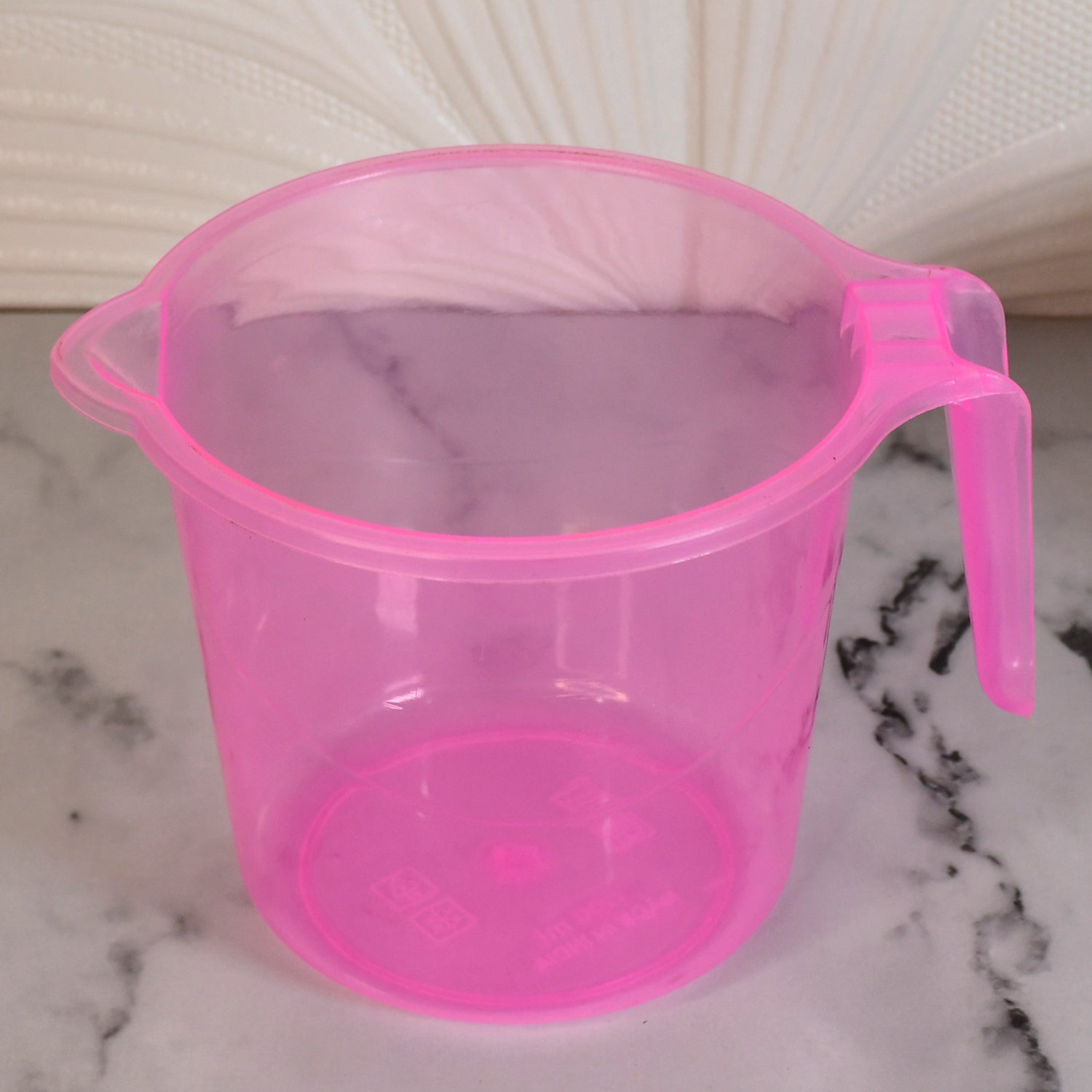 Bath Water Mug 1200ml Transparent Plastic for Bathroom | Bathora