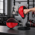 Inflatable Desktop Punching Bag Stress Relief & Reflex Training - Front View