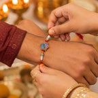 ALVENZA Khatu Shyam Rakhi – Colorful Beads for Raksha Bandhan Celebration