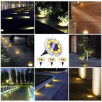 ALVENZA Solar Powered LED Garden Lights – Eco-Friendly Outdoor Pathway Lighting