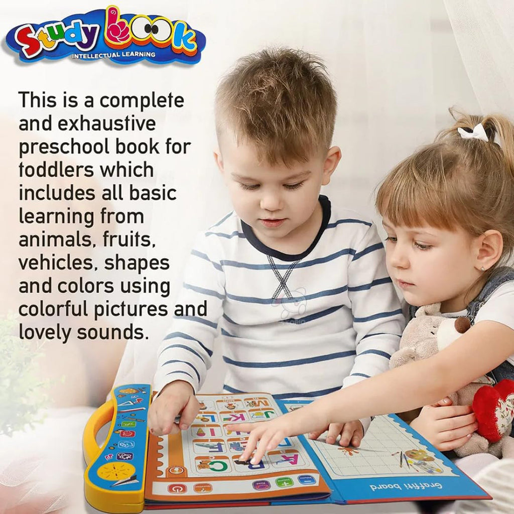 ALVENZA Interactive Learning Book for Kids – Sound & Phonics Fun