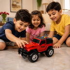 ALVENZA Kids Hunter Off-Road Toy Jeep – Light & Sound for Adventures
