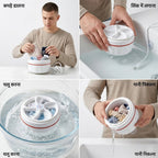 Portable Mini Electric Washing Machine Compact & Easy to Use - Detail View 5