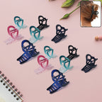 Plastic Hair Clamp – Durable Matte Finish Barrette Clip Set