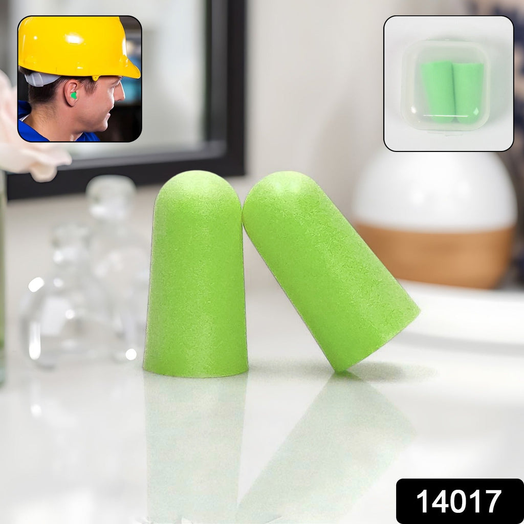 Noise Reduction Earplugs Soft Foam for Sleep & Travel | XcelSafe - Side View