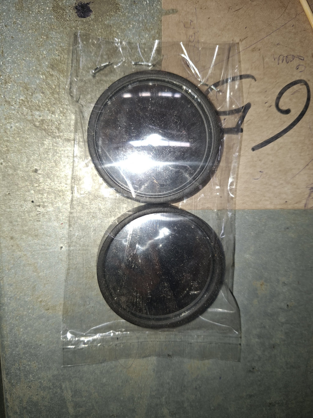 ALVENZA Car Blind Spot Mirror – HD Convex Frameless (2-Pack) | Velvet Wheels