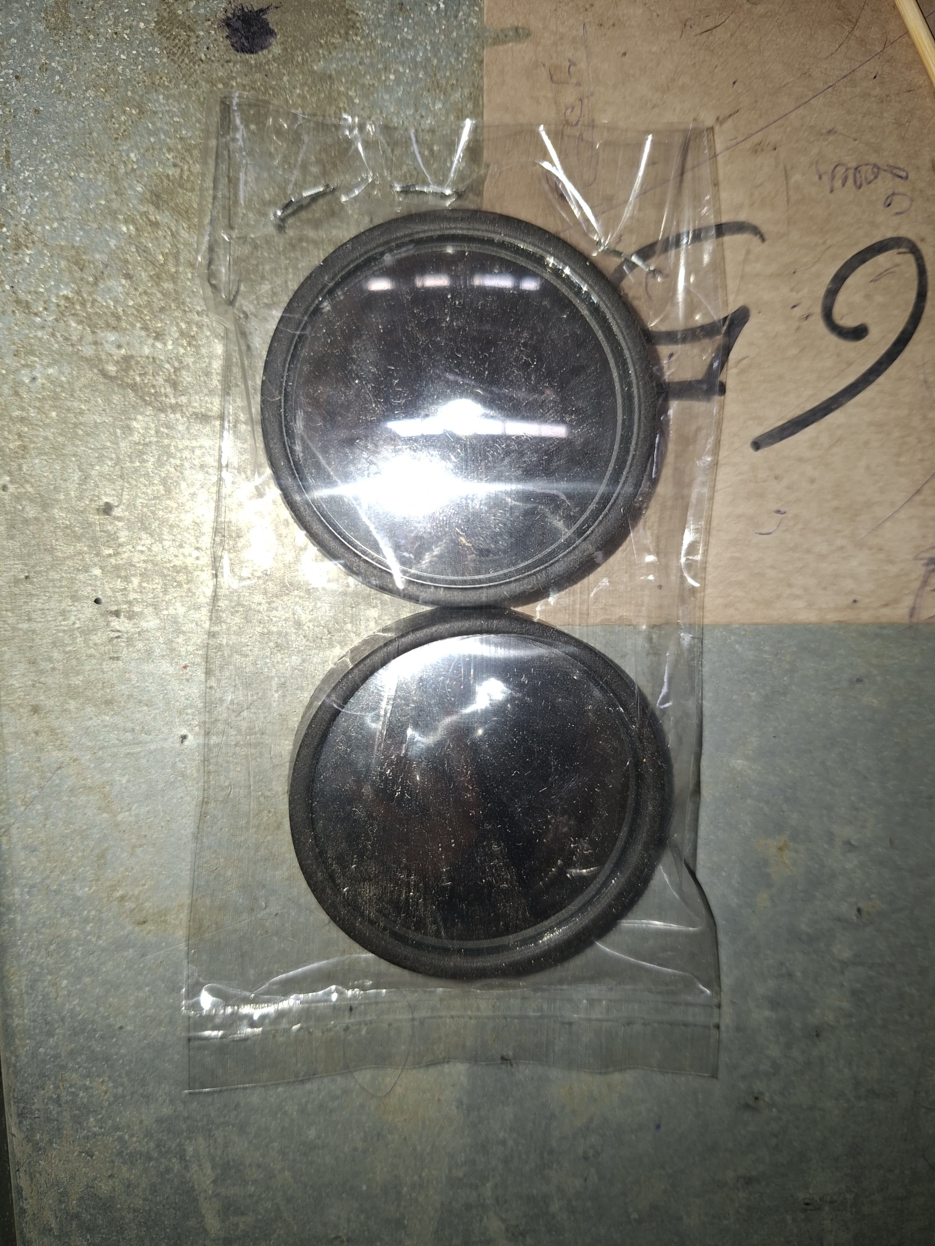 ALVENZA Car Blind Spot Mirror – HD Convex Frameless (2-Pack) | Velvet Wheels