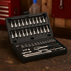 ALVENZA Socket Set – 46 Pcs 1/4" Drive Tool Kit | RaceVault