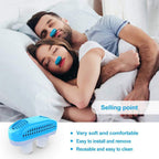 Anti-Snoring Nose Clip 2-in-1 Air Purifier Device - Detail View 7
