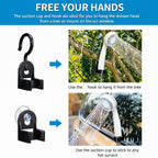 ALVENZA Portable Outdoor Shower Kit – USB Rechargeable Pump for Camping Comfort