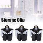 Wall Mount Mop Holder No-Slide Grip for Home & Garage | GlimmerHome - Detail View 6
