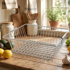 ALVENZA Stainless Steel Kitchen Sink Basket – Multi-Functional & Durable