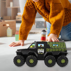 Military Toy Car 8-Wheel Plastic Army Vehicle - Detail View 7