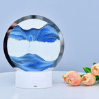 ALVENZA Moving Sand Art Picture – 5 Color Light Changing Decor | Craftily