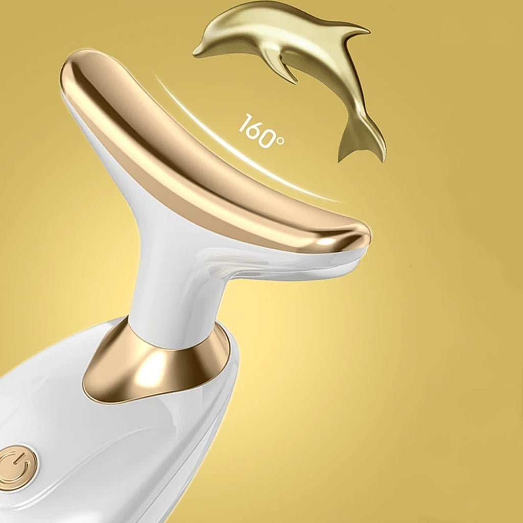 Neck Face Massager Skin Firming & Wrinkle Removal | Velvet Wellness - Detail View 5