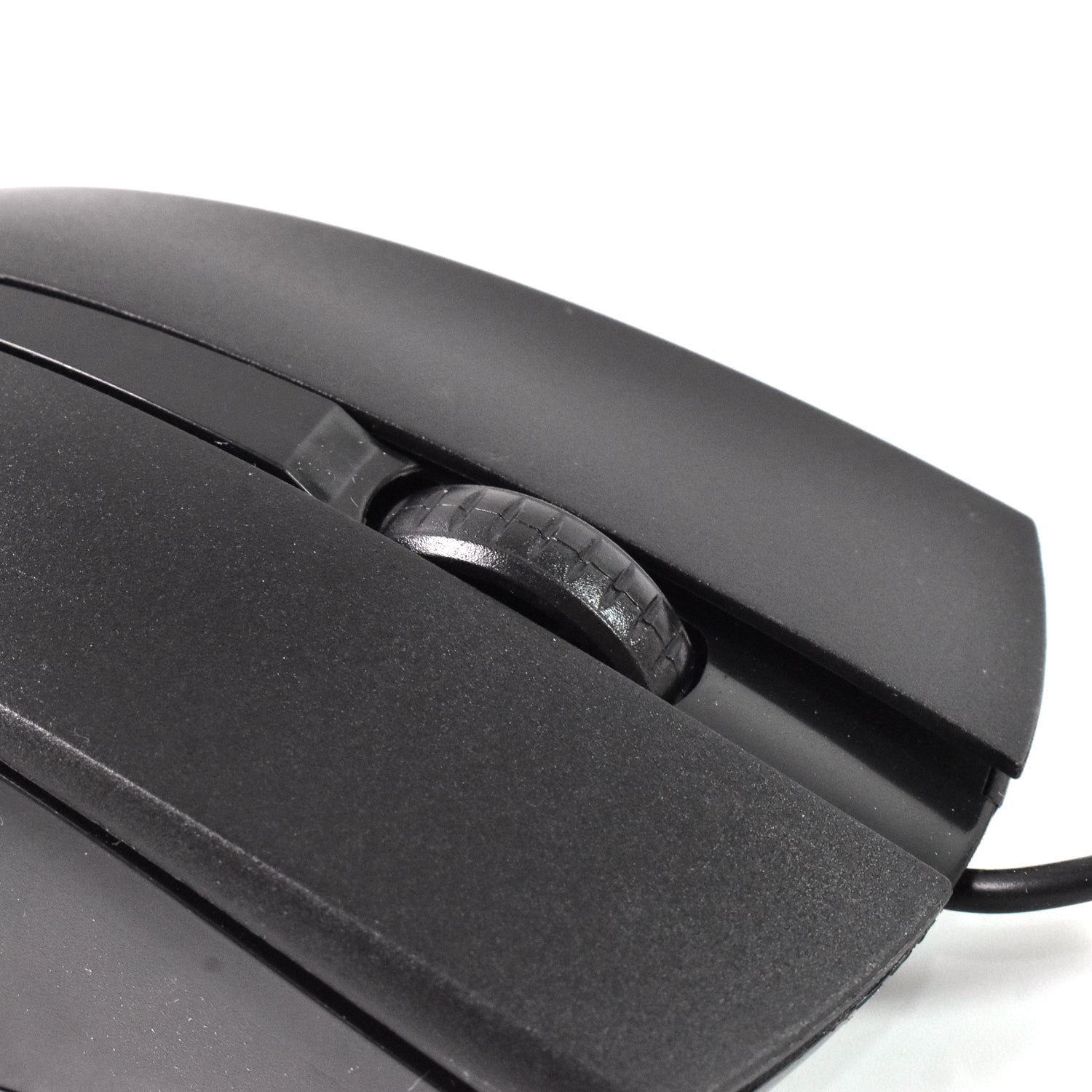 Wired Optical Mouse X2 Precision & Comfort for PC/Laptop | Compshop - Back View