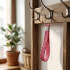 ALVENZA Silicone Wrist Strap Keychain – Motivational & Durable Design