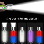 ALVENZA Rechargeable Flashlight – USB Mini LED Torch with Zoom | Poravar