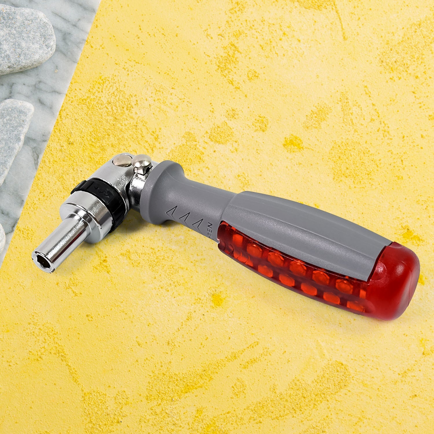 Ratchet Screwdriver Set Adjustable Angle & 20 Bits | BoltForce - Detail View 6