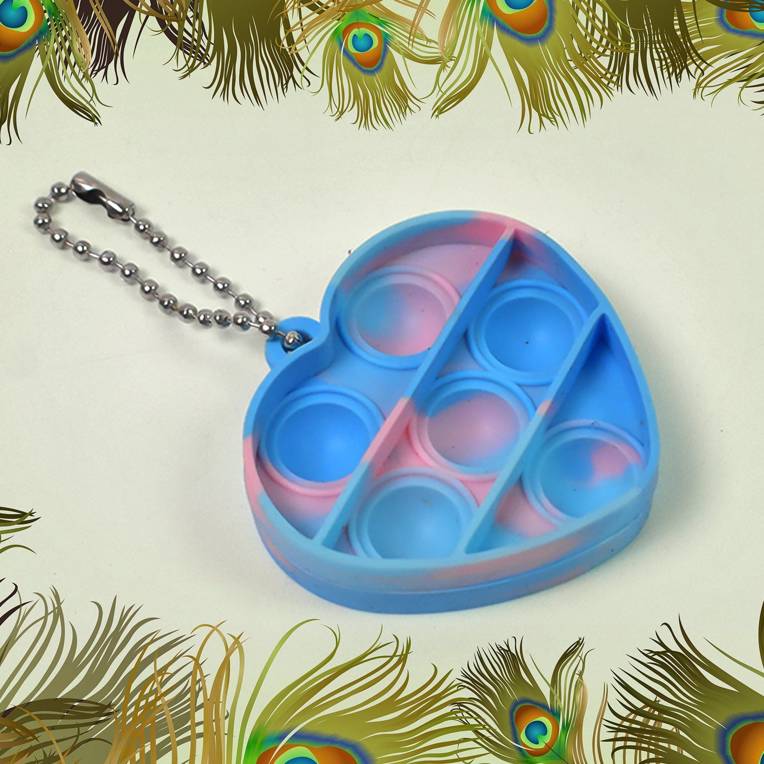 ALVENZA Mini Fidget Keychain – Pop Sensory Toy for Kids & Adults | Styleva
