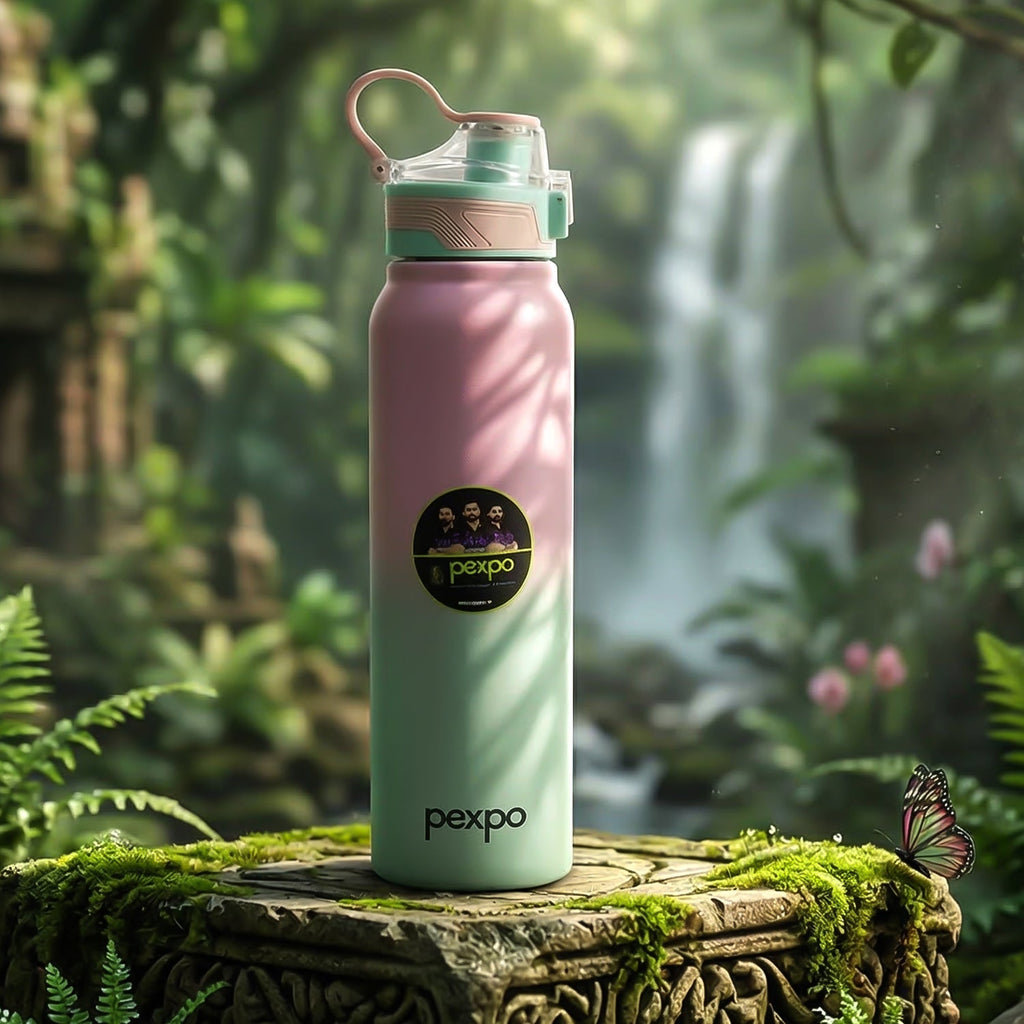 ALVENZA Insulated Stainless Steel Water Bottle – Hot & Cold Retention for Active Use