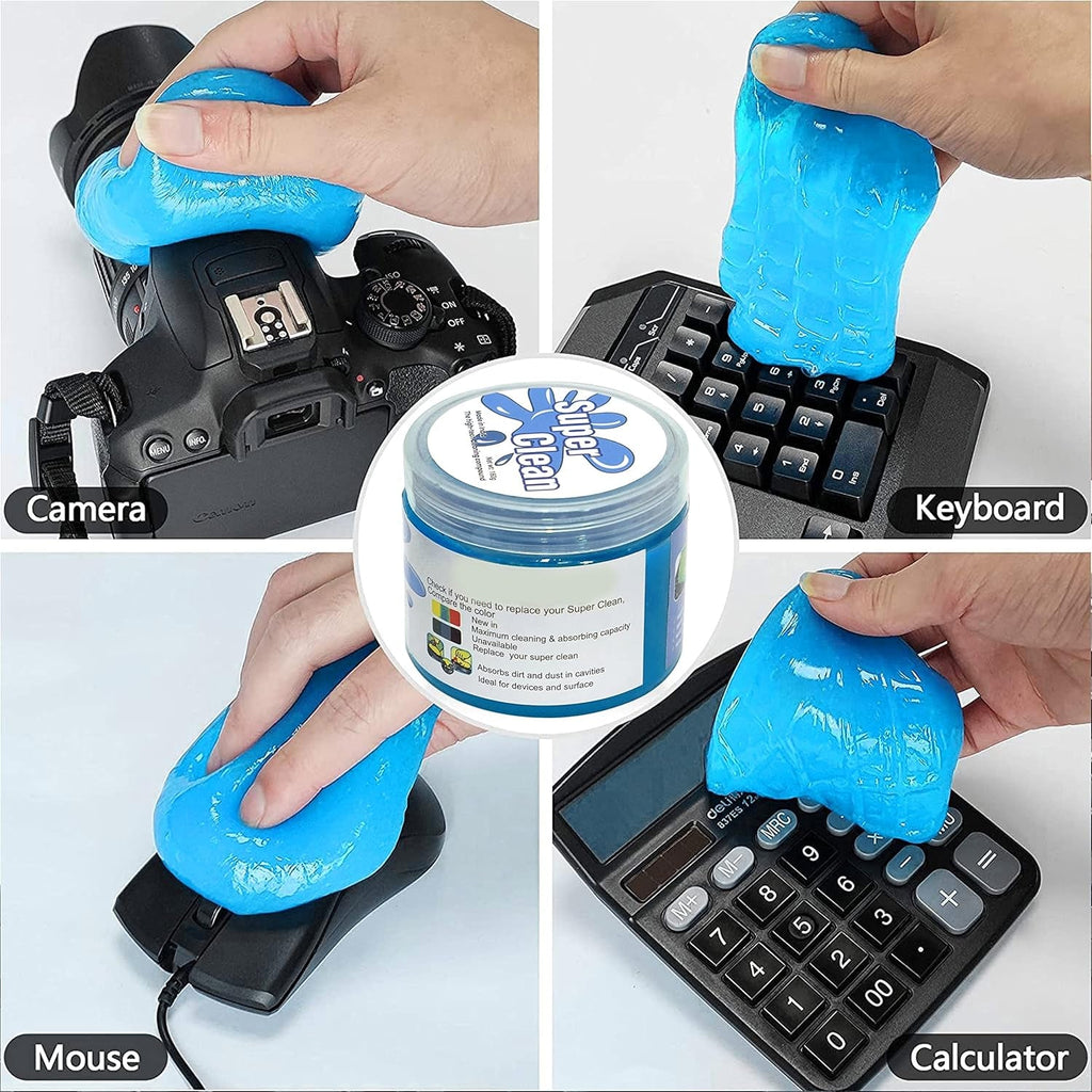 Cleaning Gel Multi-Surface Dust & Dirt Remover | Velvet Wipe - Detail View 5