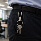 ALVENZA Heavy Duty Metal Keychain Clip – Durable & Multipurpose Accessory