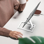 Adjustable Phone Stand Aluminium Alloy, Foldable | Wiregenix - Detail View 6
