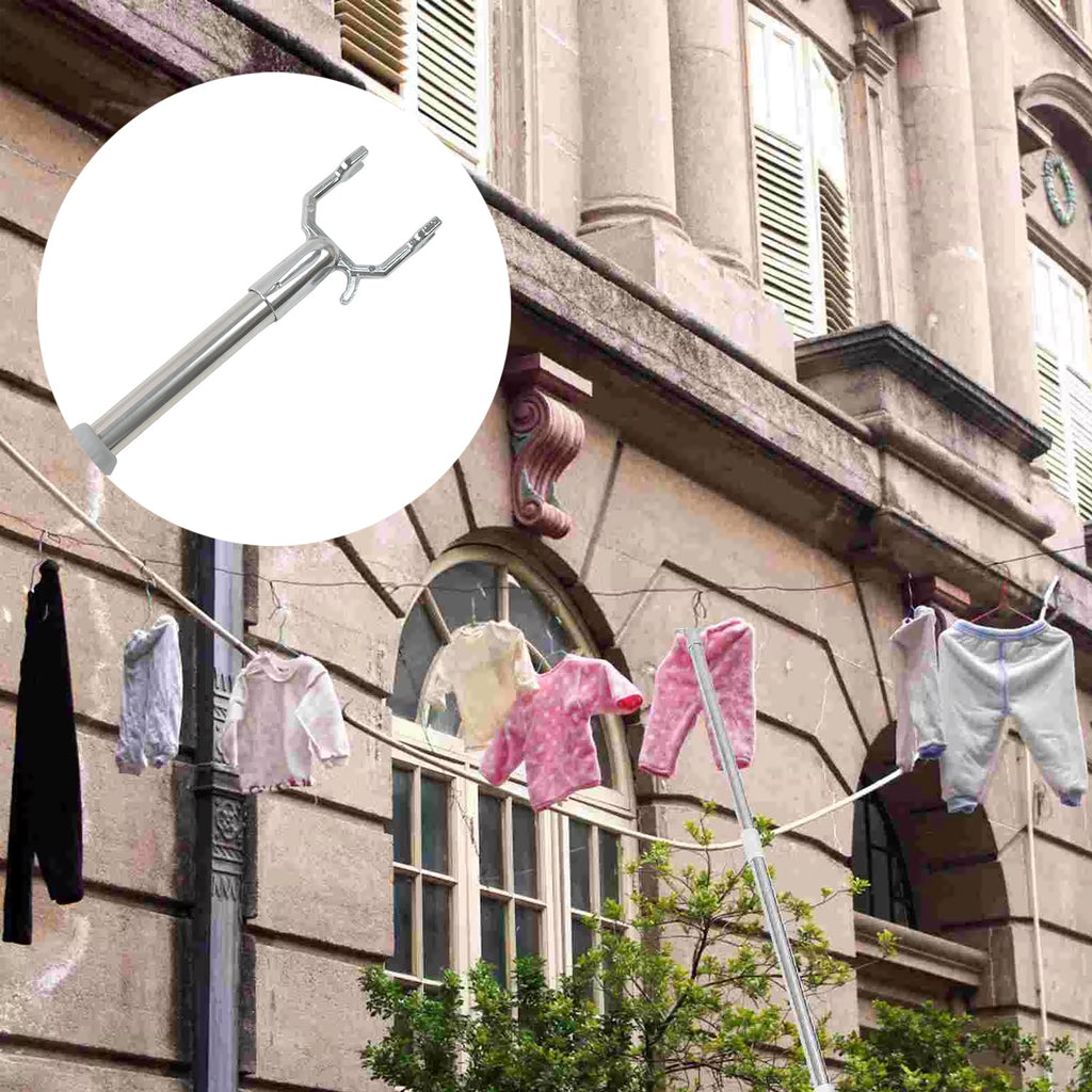 Telescopic Clothes Hook Extendable Garment Hanger (155 cm) - Detail View 6