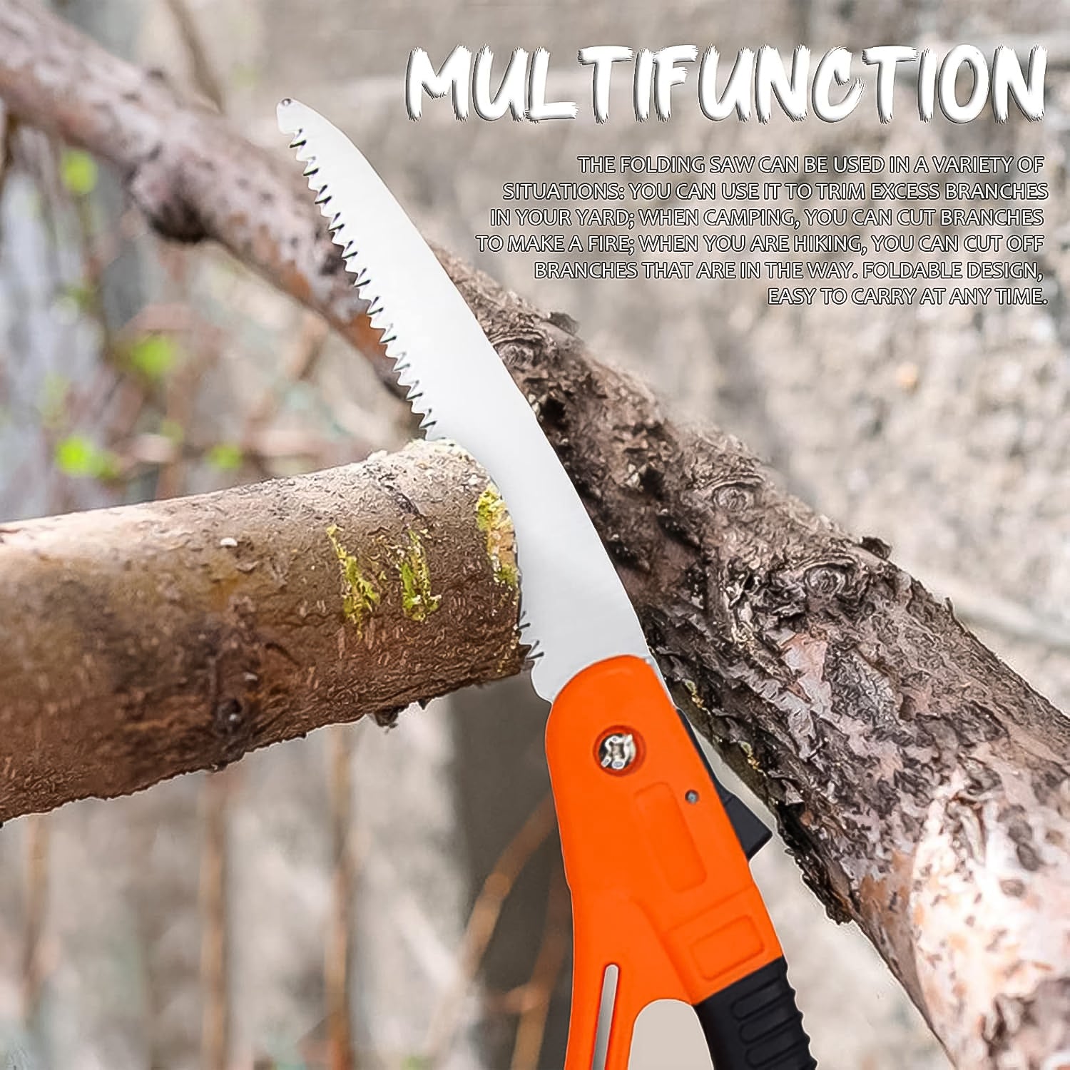Folding Pruning Saw 15 Inch Mini Garden Tool - Detail View 5