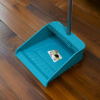 ALVENZA Long Handle Dustpan and Brush – Ergonomic Cleaning Set | VoltDesk