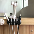 ALVENZA Cable Organiser Clips – Self-Adhesive Wire Management (10 Pc) | DigixDrive
