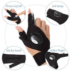 LED Flashlight Gloves Hands-Free Work & Outdoor Light | Grow Wear - Detail View 5