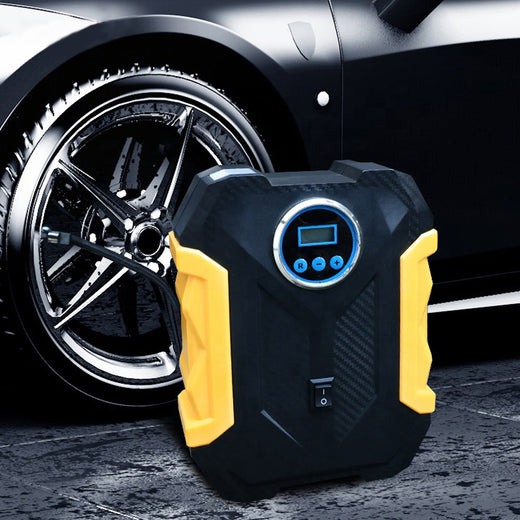 Car Tyre Inflator – Portable Digital Air Pump for Bikes