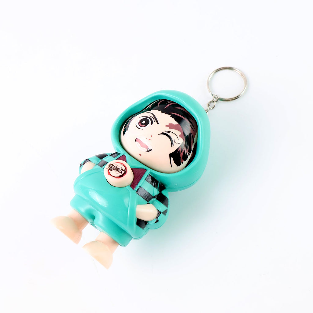 ALVENZA Cartoon Character Keychain – Durable PVC Cute Mini Figure
