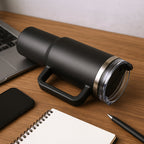 ALVENZA 1200ML Stainless Steel Vacuum Insulated Travel Mug – Durable & Spill-Resistant