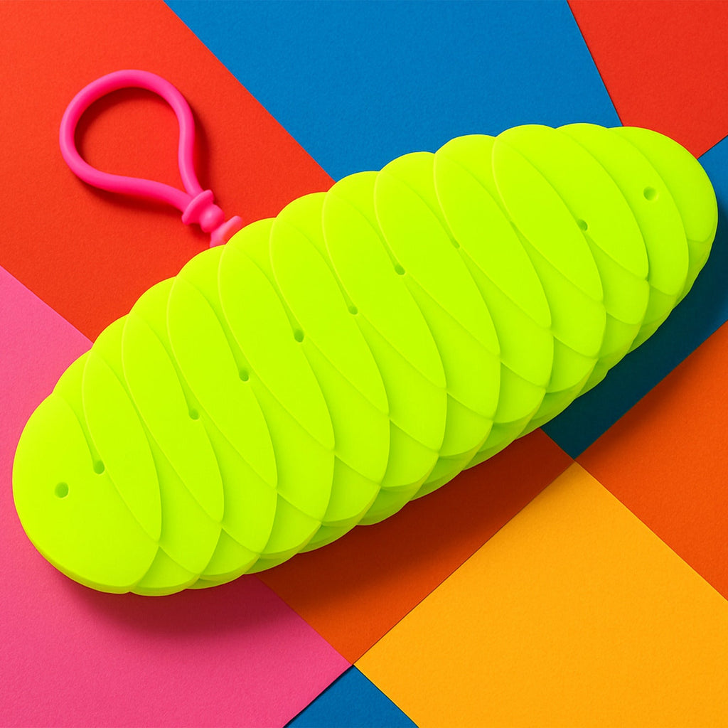 Flexible Worm Fidget Toy Sensory Stress Relief & Focus Aid