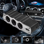 ALVENZA 12V Car Lighter Socket Splitter with USB Charger – PowerXpert