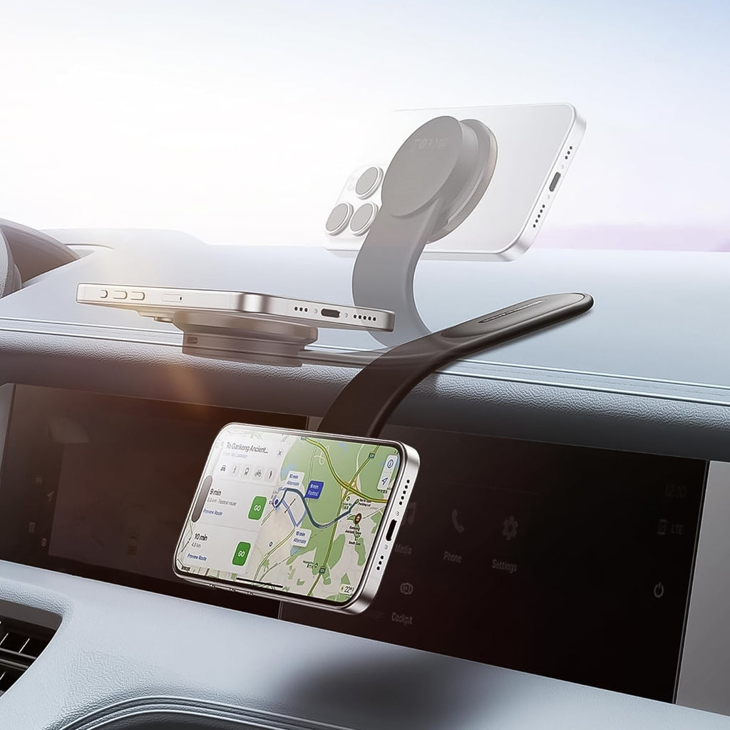 ALVENZA Wireless Car Charger – 15W Fast Charging & Secure Mount