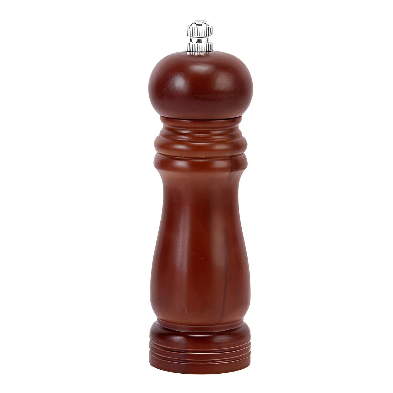 Wooden Pepper Mill Adjustable Ceramic Grinder | Grippy - Detail View 5