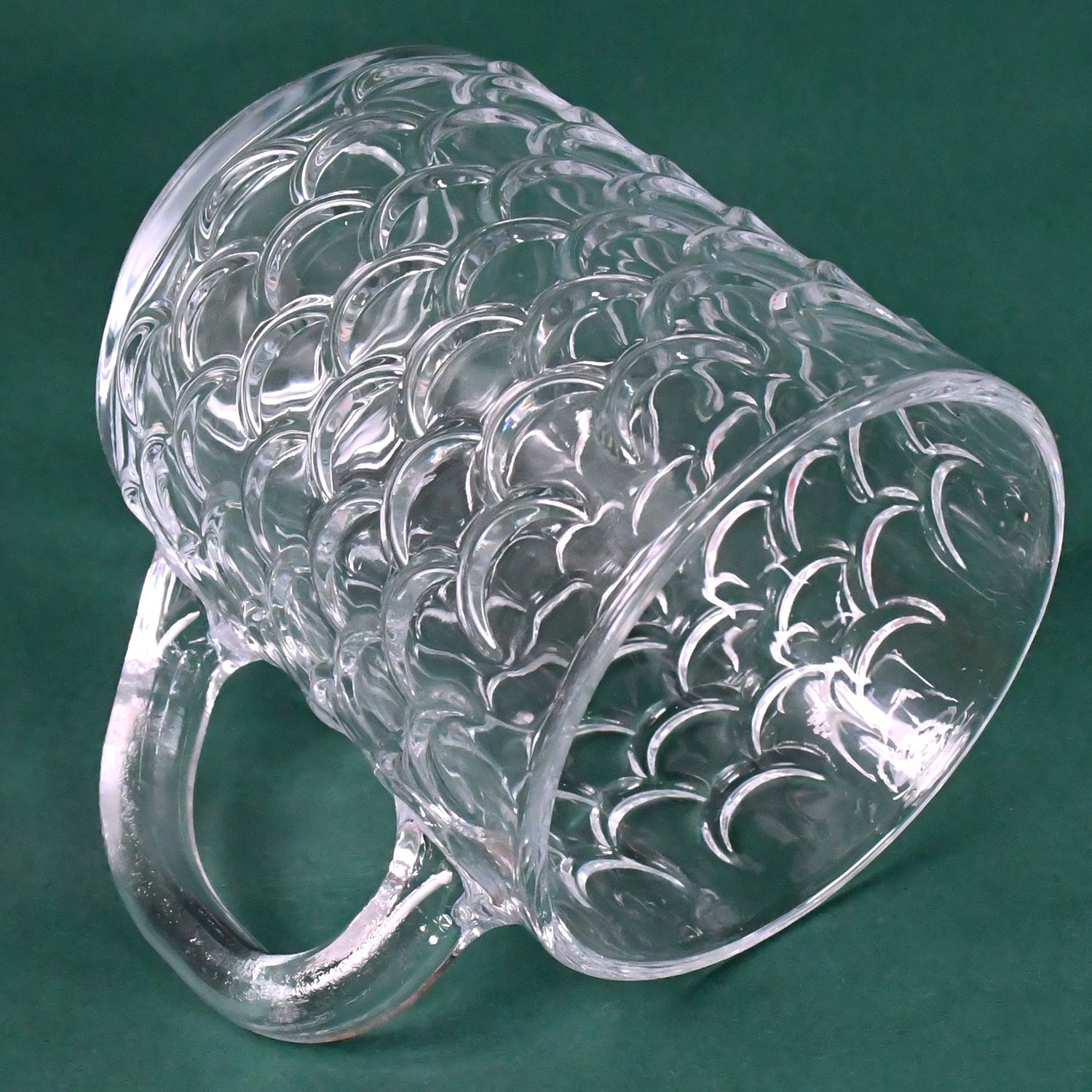 ALVENZA Glass Coffee Mugs – 225ml Heat-Resistant Set of 6 | Indo Glow
