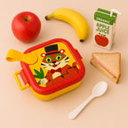 ALVENZA Kids Stainless Steel Lunch Box – Leakproof Tiger Design