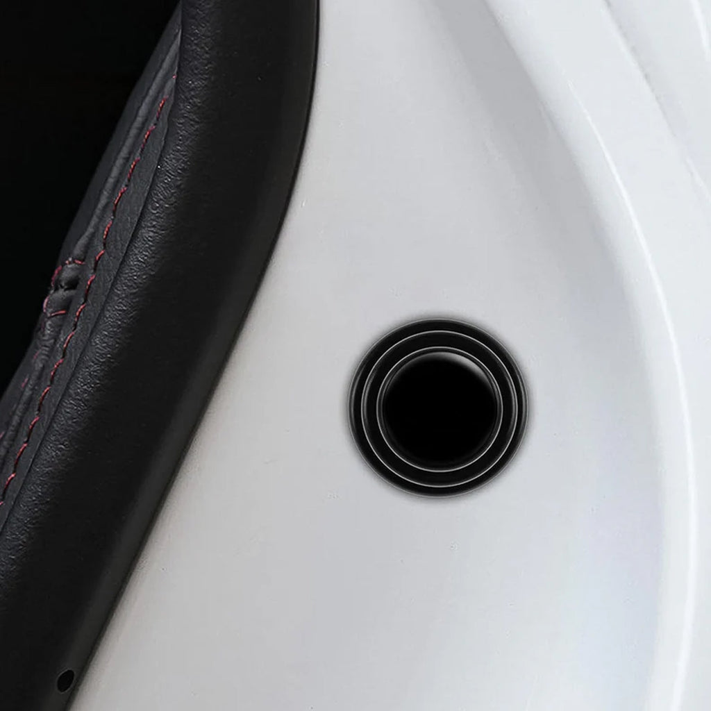 ALVENZA Rubber Car Door Shock Absorber Sticker – Durable Noise Reduction